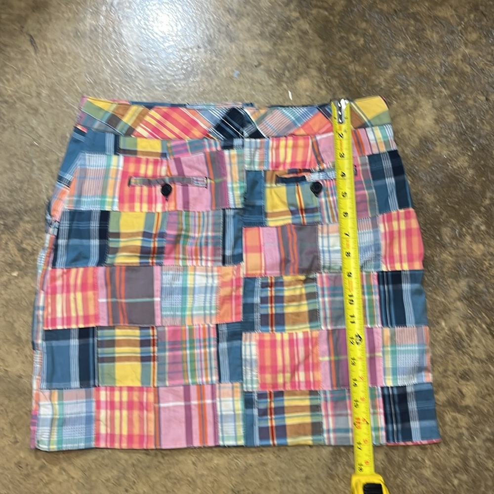 Larry Levine madras skirt - Picture 4 of 4